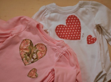 Valentine bodysuits