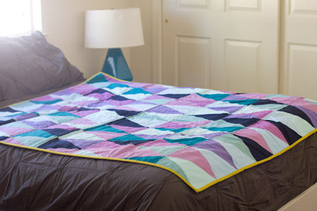 triangle quilt