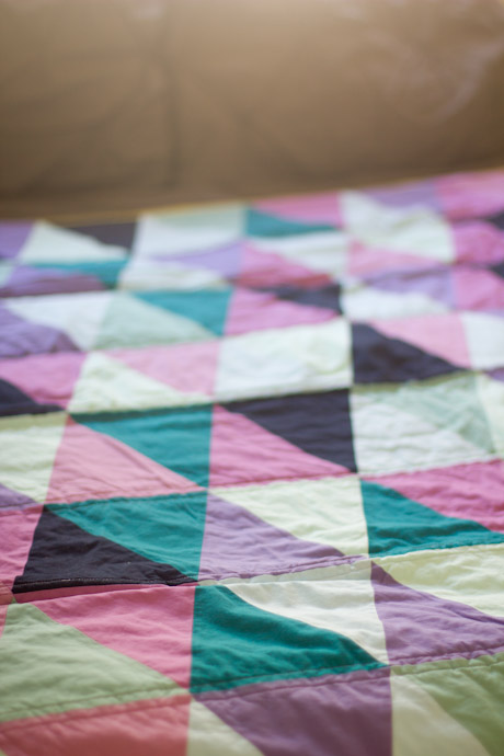 triangle quilt