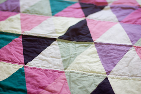 triangle quilt