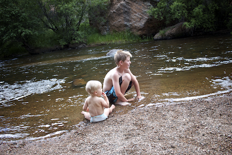 Holly & Owen by the River