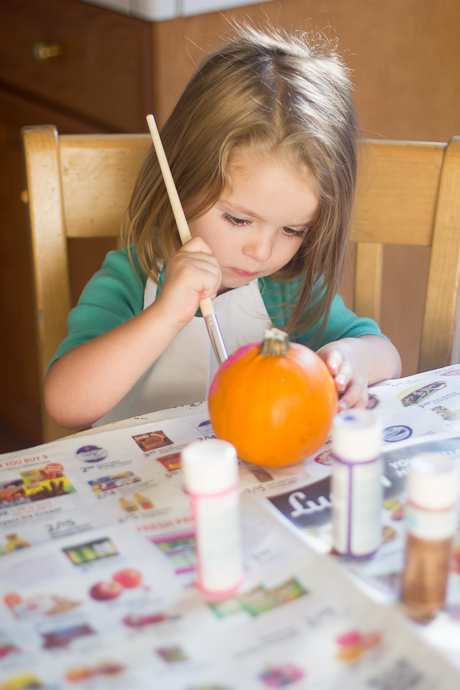 painted pumpkins