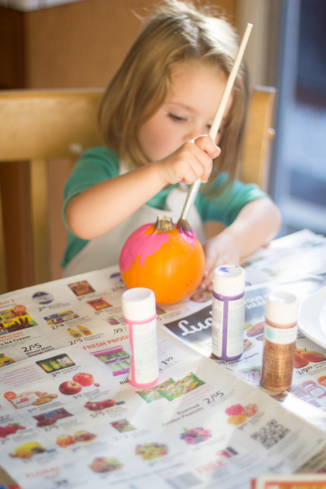 painted pumpkins