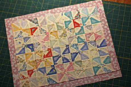 doll quilt back