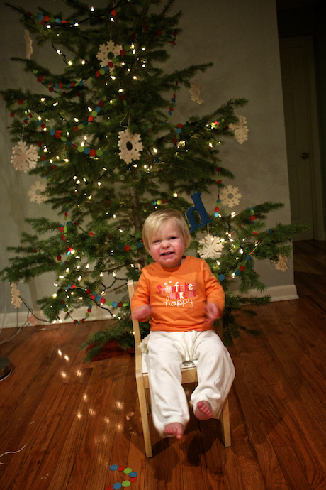 Holly and the treeHolly and the tree