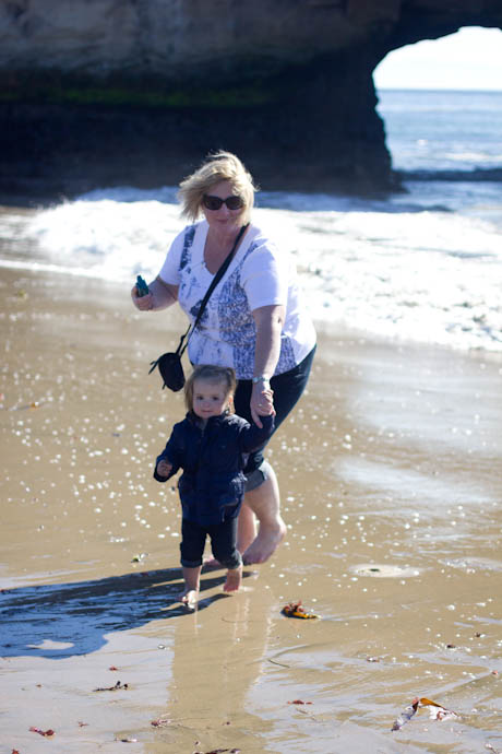 natural bridges beach