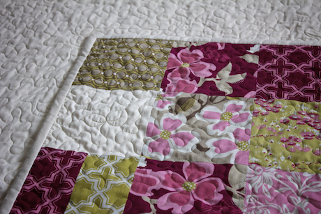 guest bedroom quilt