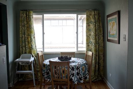 dining room curtains