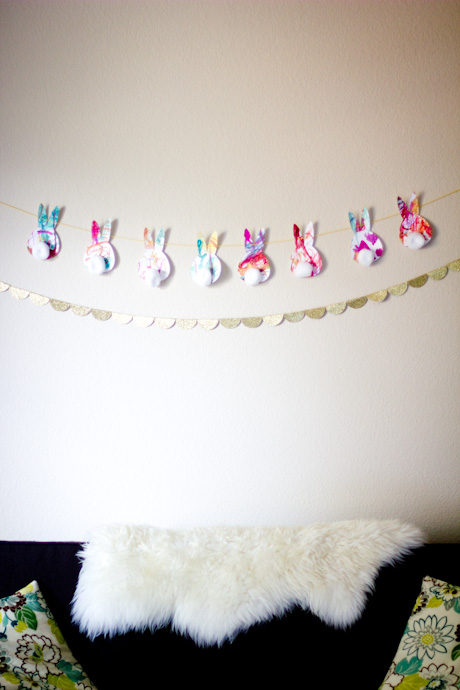 bunny garland