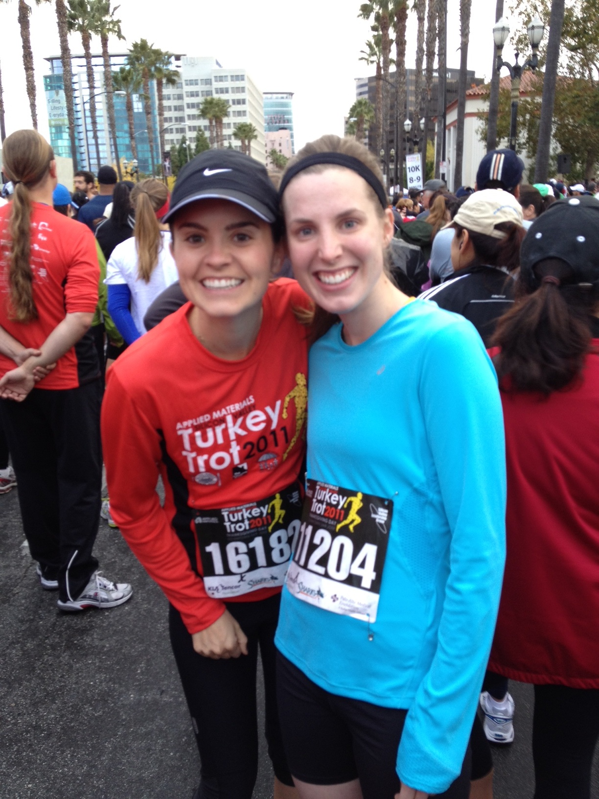 Kelly & Me at the Turkey Trot